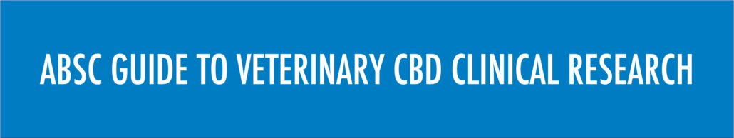 ABSC Guide to CBD Research for Pets
