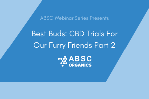 ABSC Webinar Series #4 — Best Buds: CBD Trials For Our Furry Friends Part 2